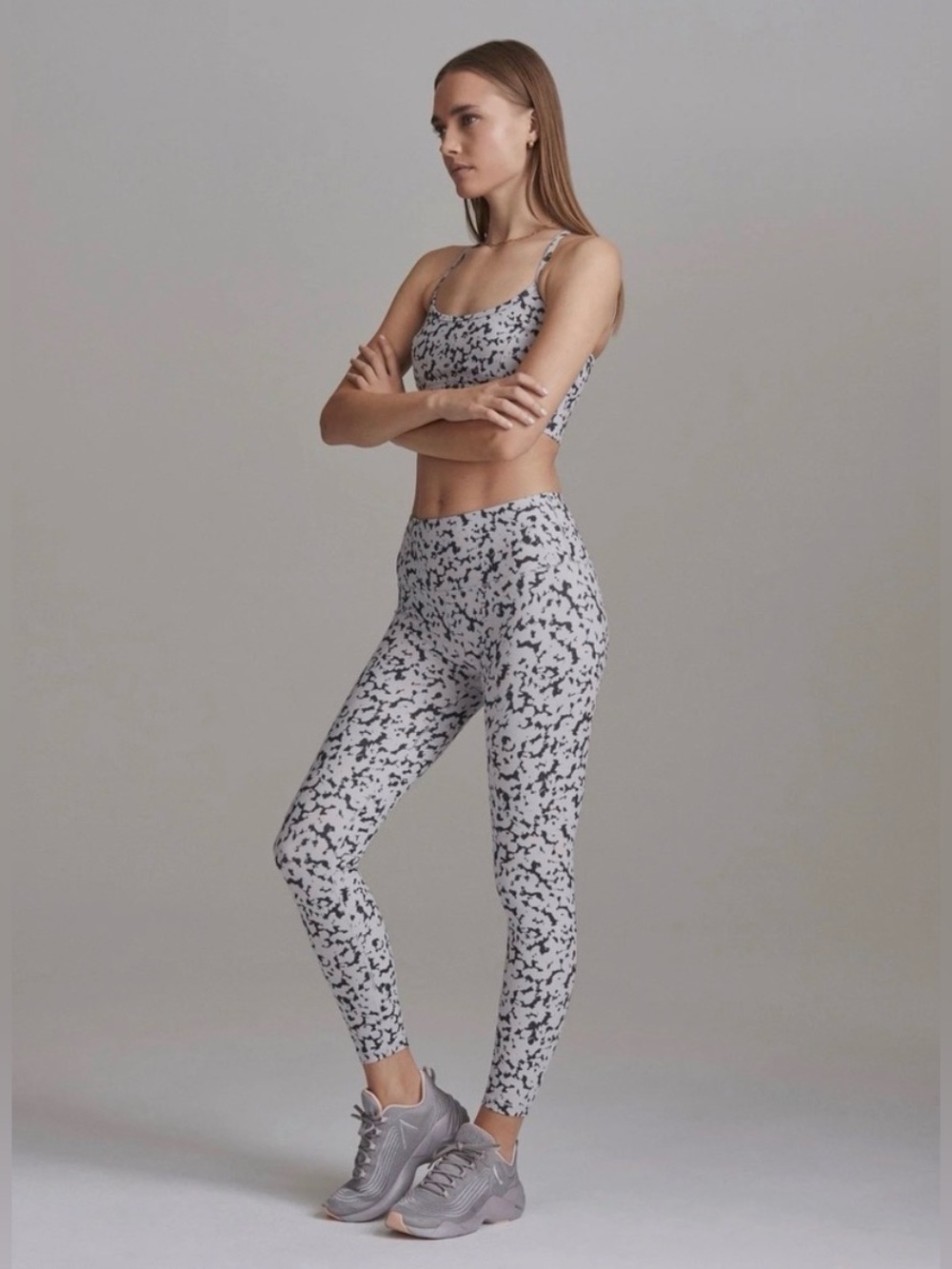 Varley Cheetah Print Century Leggings small